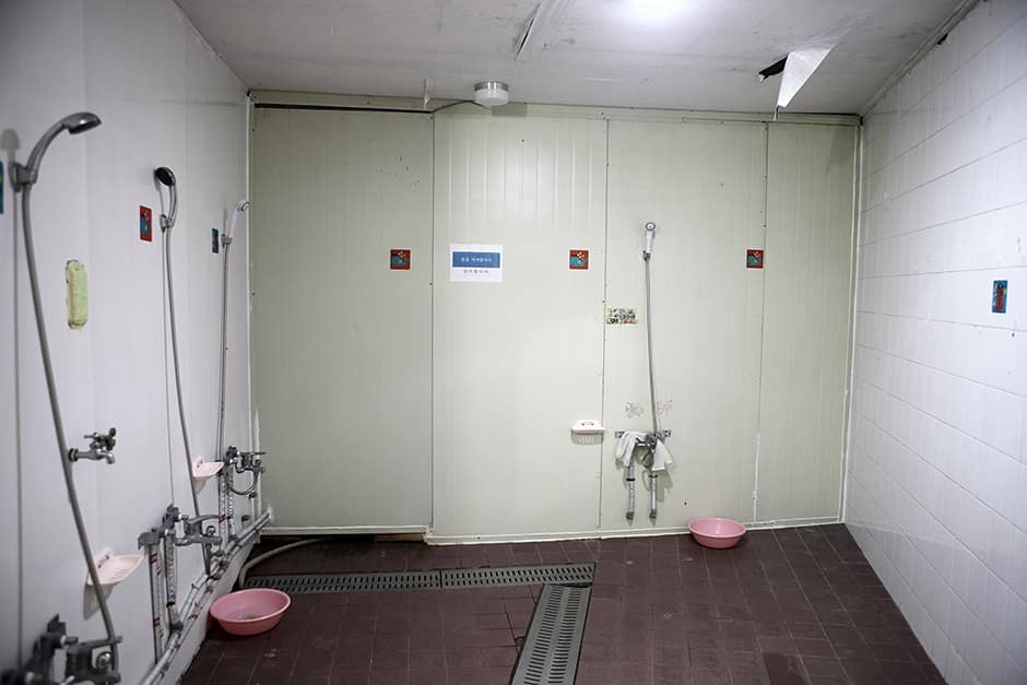 기산골캠핑장 공용샤워실