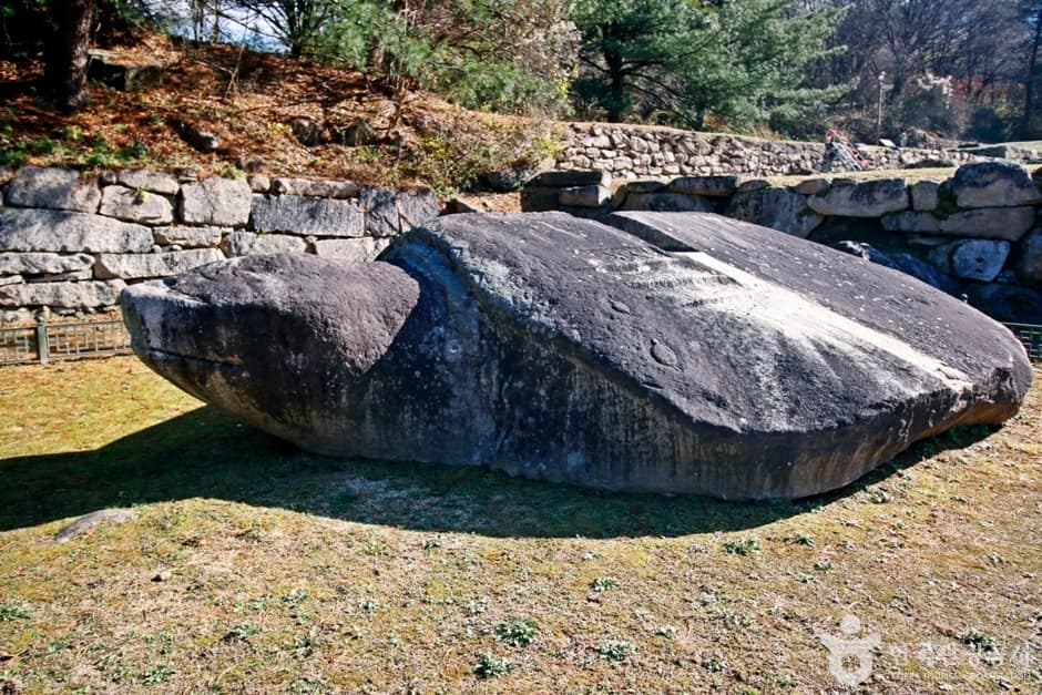 충주 미륵대원지 석조귀부 (3)