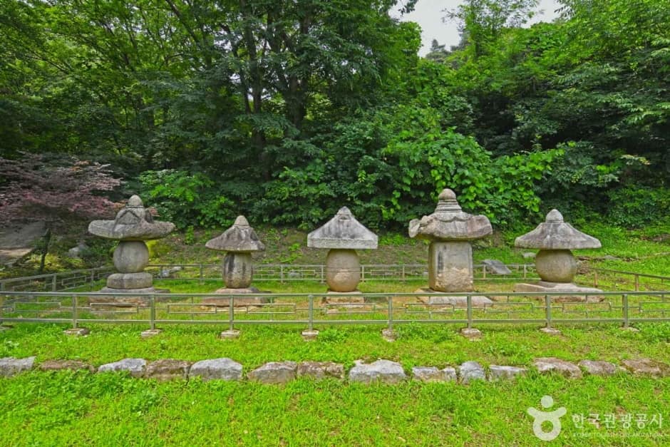 괴산 백운사 승탑군 (2)