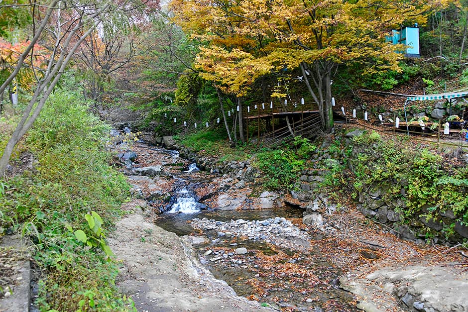 지리산오도재힐링캠핑장_계곡