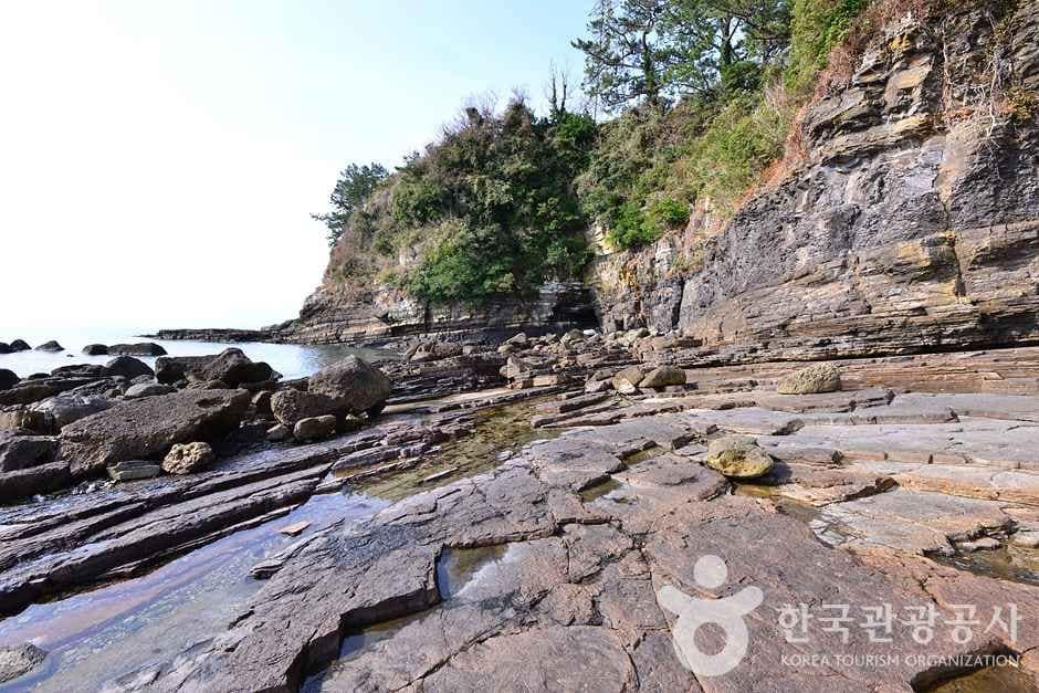 여수 낭도리 공룡발자국화석 산지 (4)