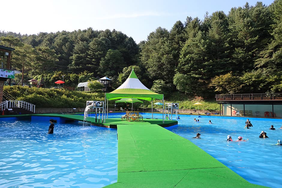예담숲캠핑장 수영시설