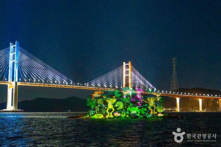 창원_귀산 개구리섬 프로젝션 맵핑 (5)