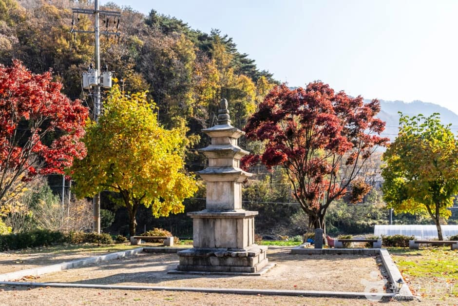단양 향산리 삼층석탑 (3)