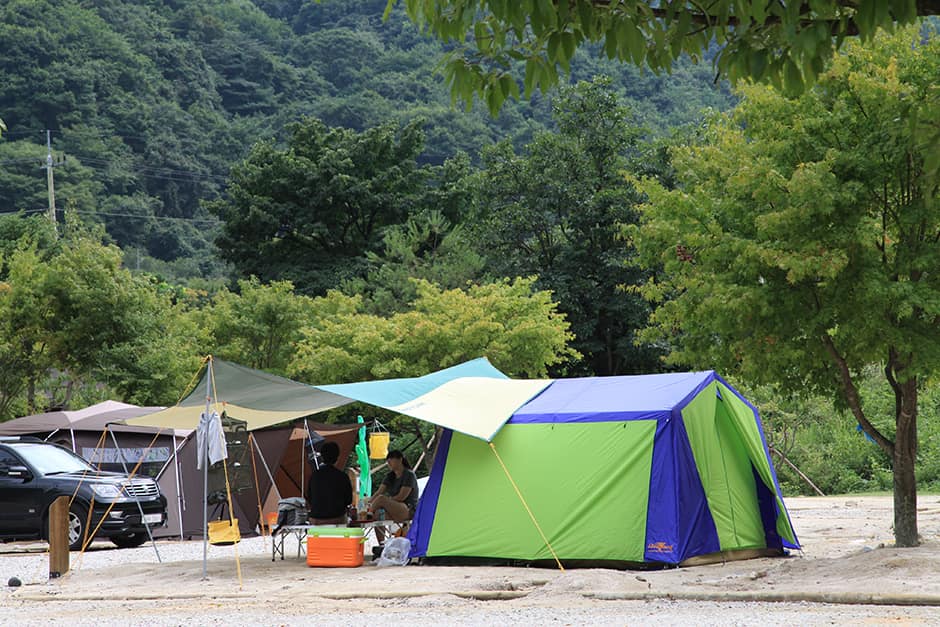 달궁자동차야영장 전경3