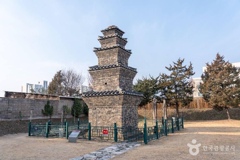 안동_안동 운흥동 당간지주와 오층전탑 (1)