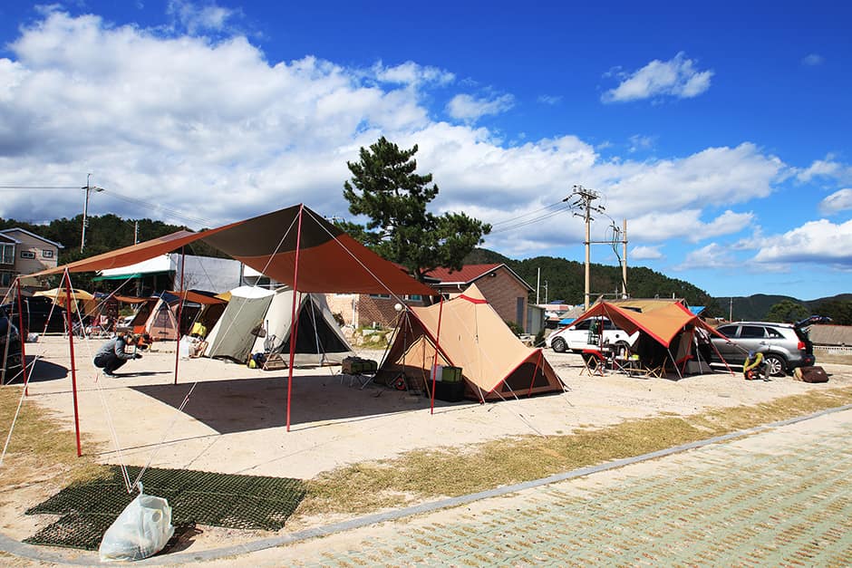 백경펜션오토캠핑장 전경2