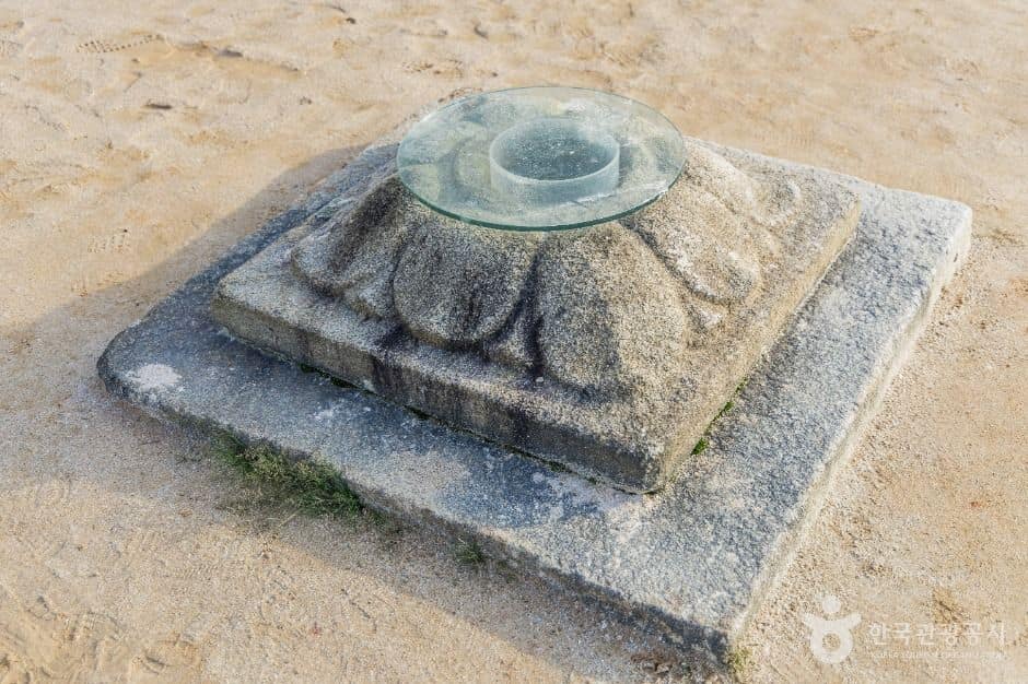 익산_미륵사지 석등하대석 (2)
