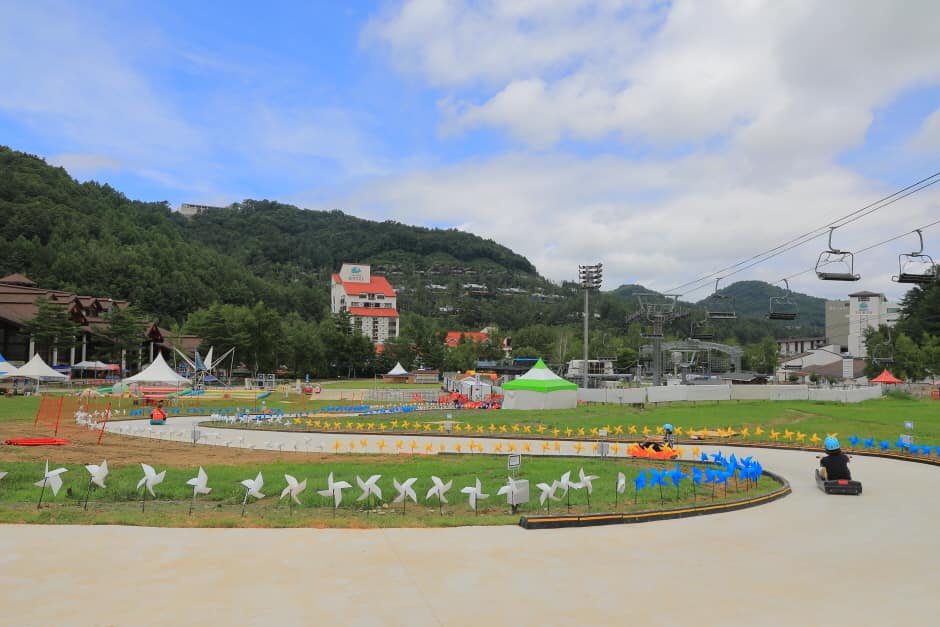 용평루지 사진 2