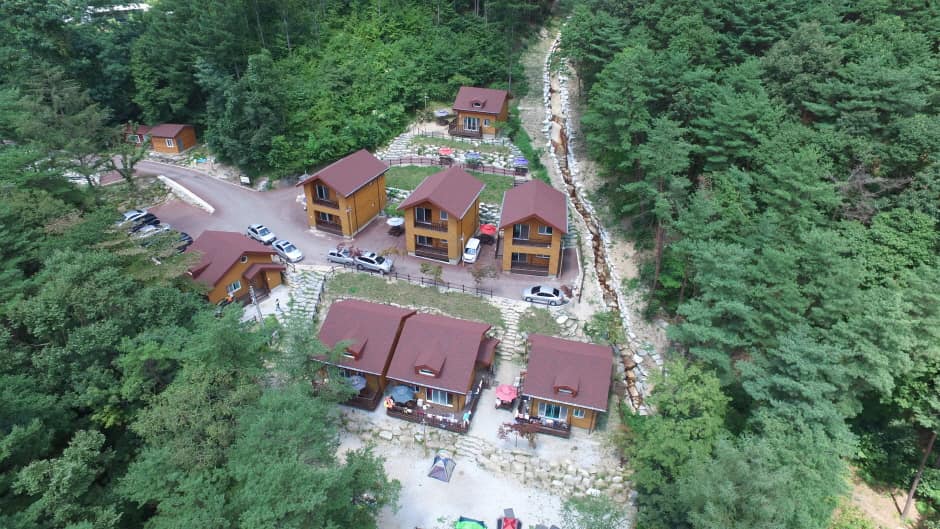 금원산자연휴양림 야영장2