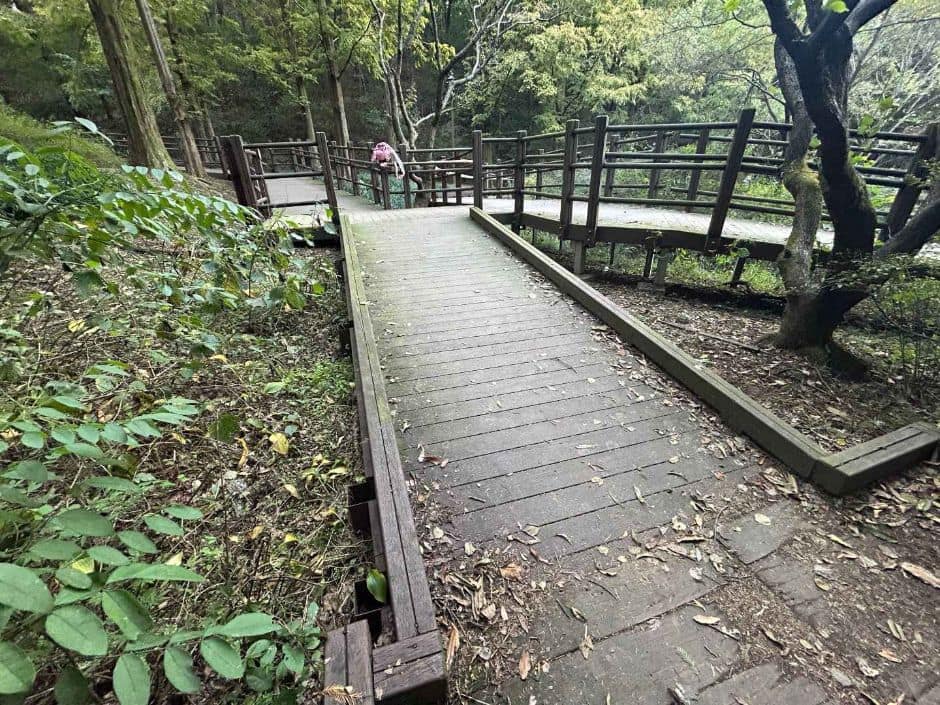 인천대공원치유숲길_데크로드 경사로