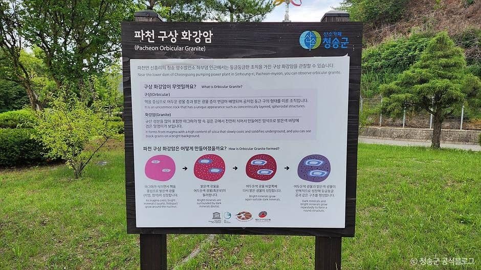 청송_파천 구상화강암 (청송 국가지질공원) (1)