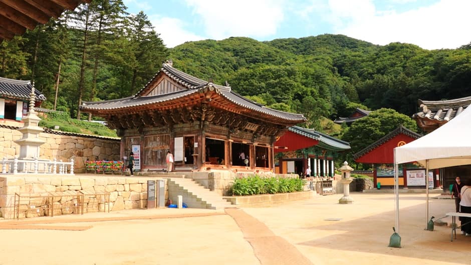 경기도_파주시_보광사계곡_보광사전경