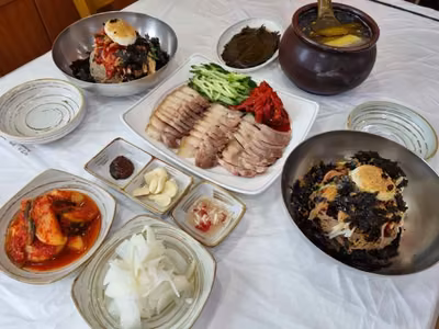 진미동치미메밀막국수