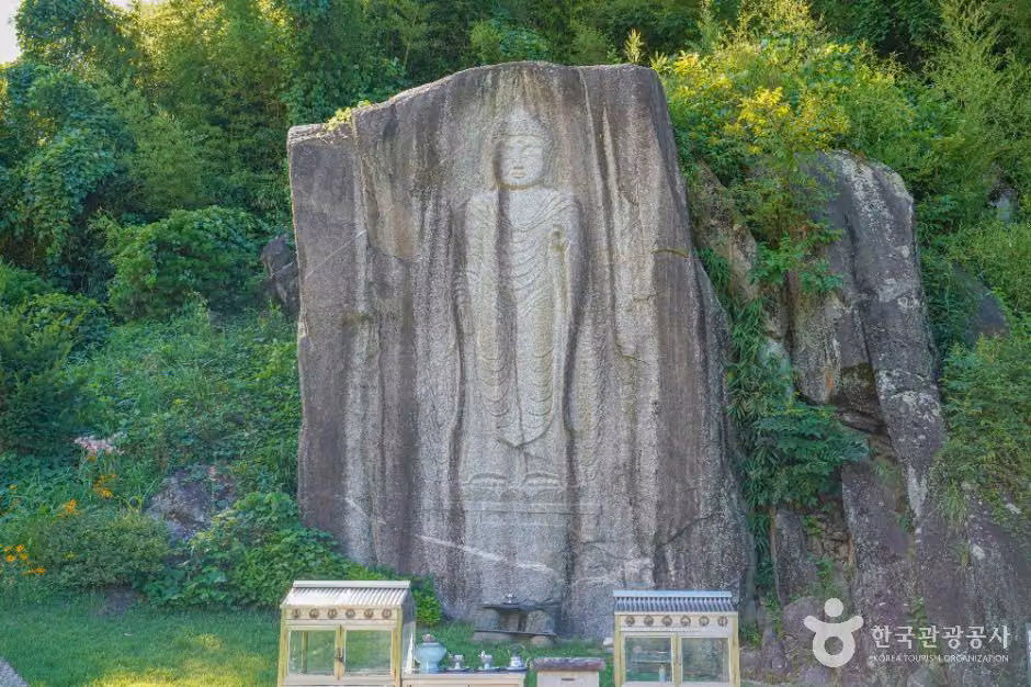 함양 덕전리 마애여래입상(덕전리 마애불상)