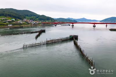 창선교와 원시어업 죽방렴