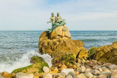 설악해맞이공원 인어연인상