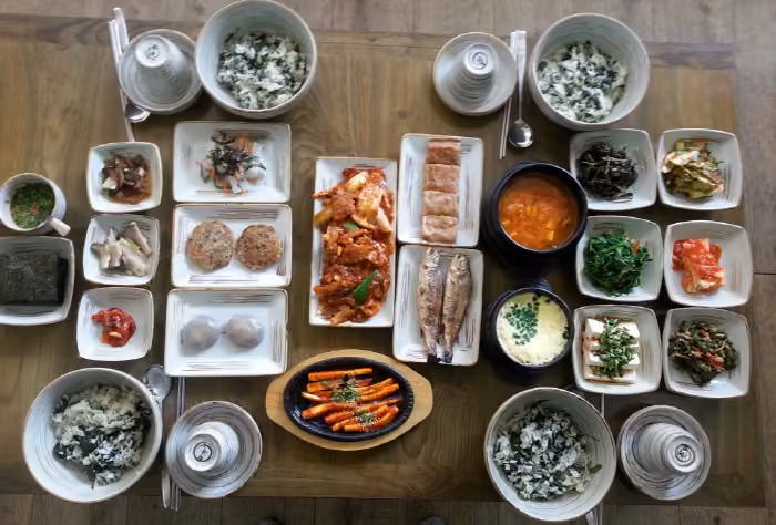 정선산들곤드레밥