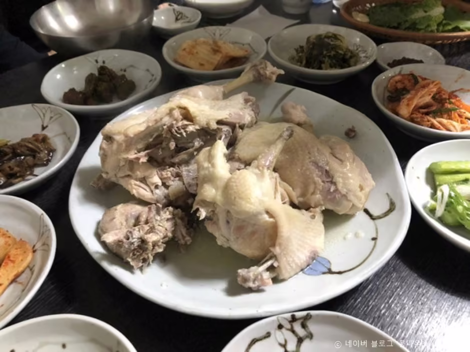오대산산채정식