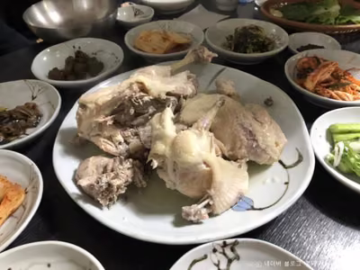 오대산산채정식