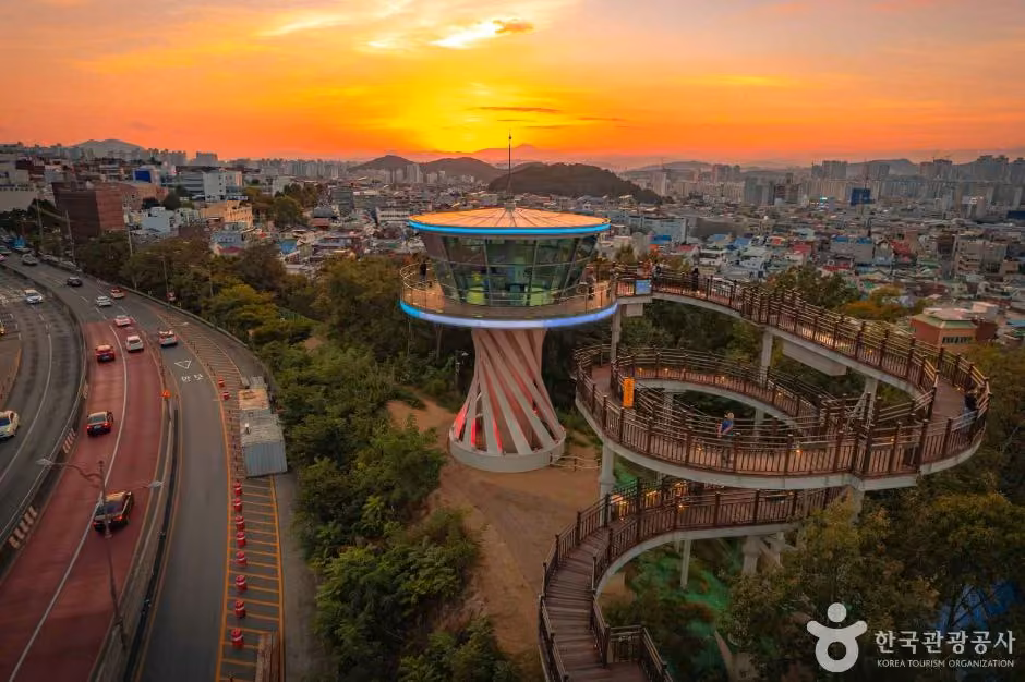 앞산 해넘이전망대