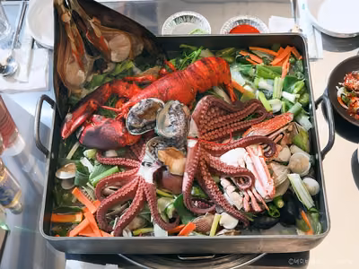 여인천하조개구이
