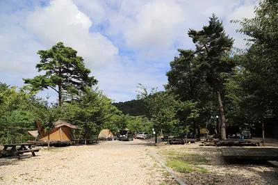 국립검봉산자연휴양림 야영장