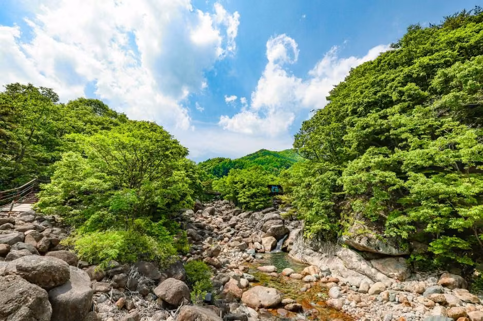 중산리계곡