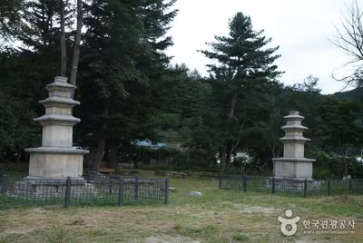 봉화 서동리 동ㆍ서 삼층석탑