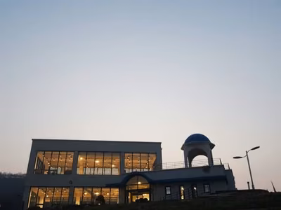 카페 산토리니 마을