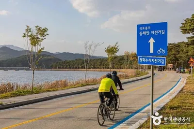[강원평화누리자전거길 20코스] 화진포 석호둘레길
