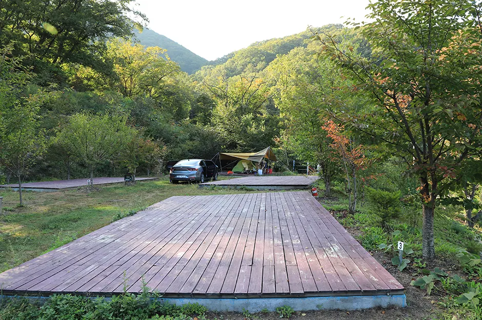 산으로캠핑장