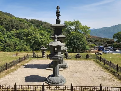 백장암 삼층석탑