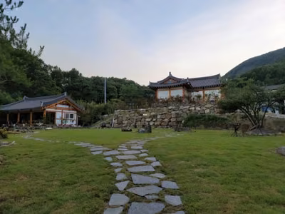 한옥정원 숲
