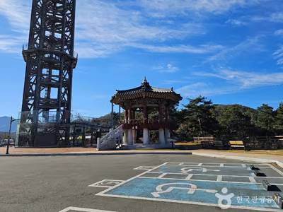 부항댐 출렁다리