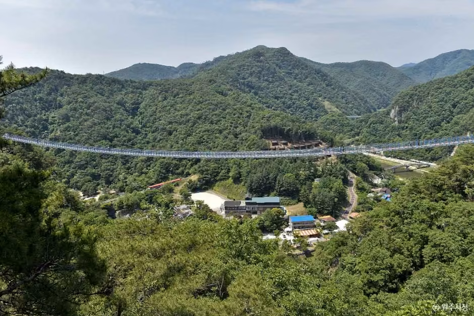 소금산 스카이워크 브릿지(소금산 출렁다리)
