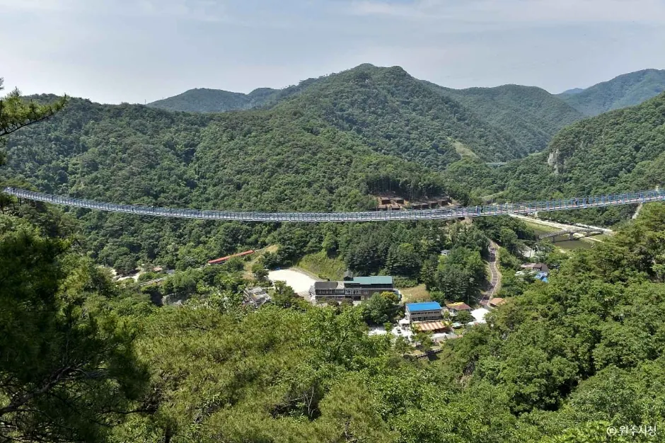 소금산 스카이워크 브릿지(소금산 출렁다리)