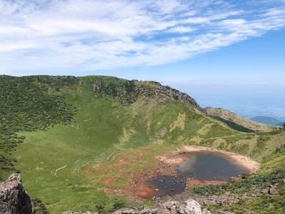 한라산 백록담