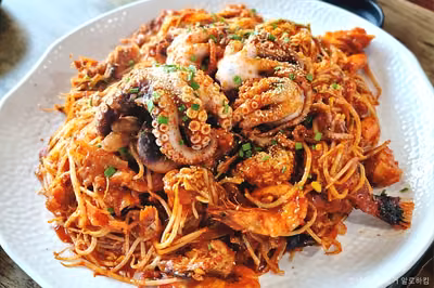옥수해물찜칼국수