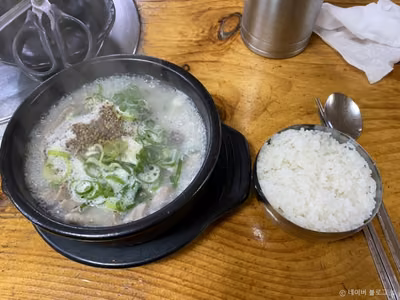 일동토종순대감자탕 본관