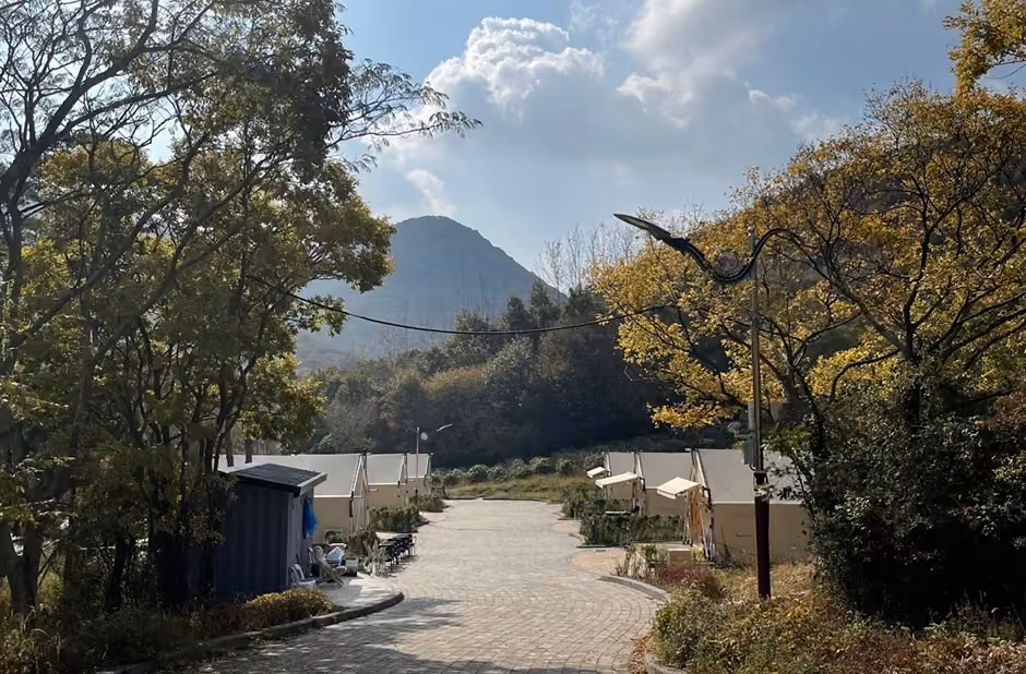 고창군 선운산 국민여가캠핑장