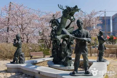 영랑호 설화공원