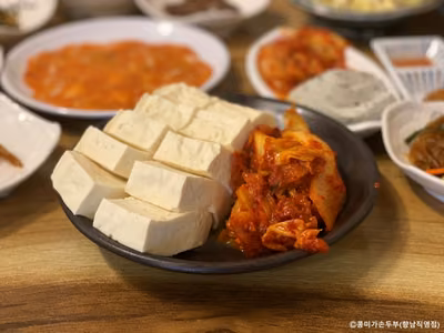 콩미가손두부