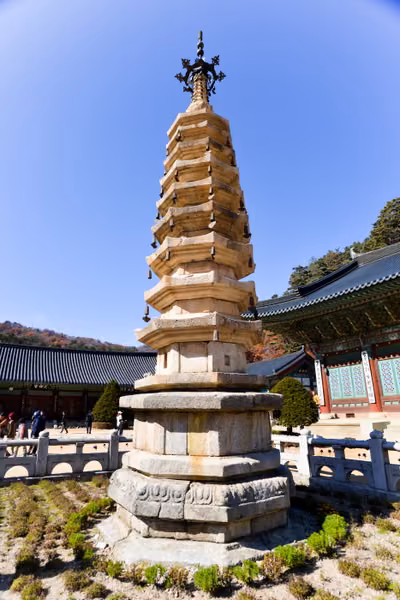 월정사 팔각구층석탑