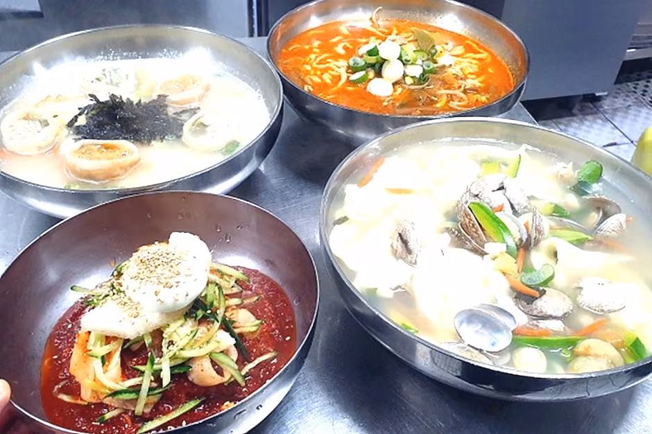 가야밀냉면해물칼국수