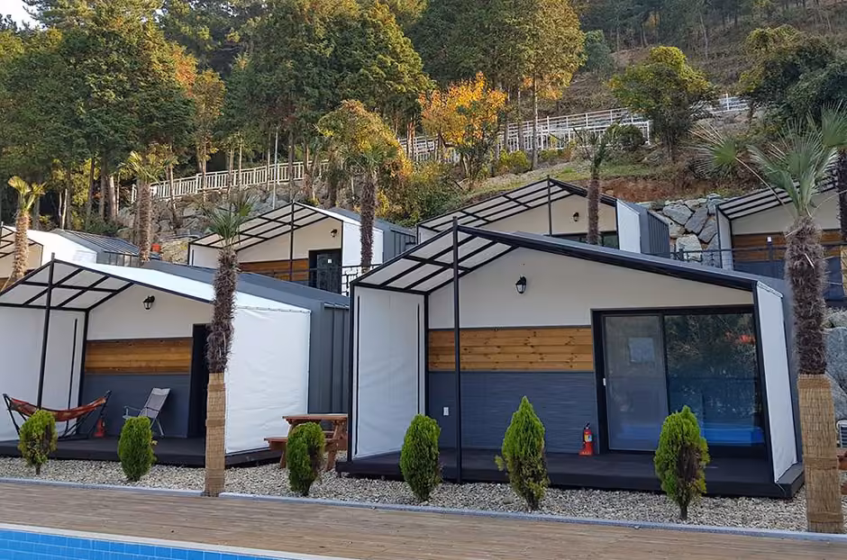 통영편백숲길글램핑캠핑장