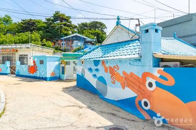 후포리 벽화마을