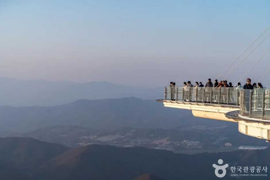 발왕산 기 스카이워크