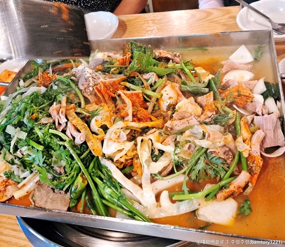 부일곱창순대국 중동본점